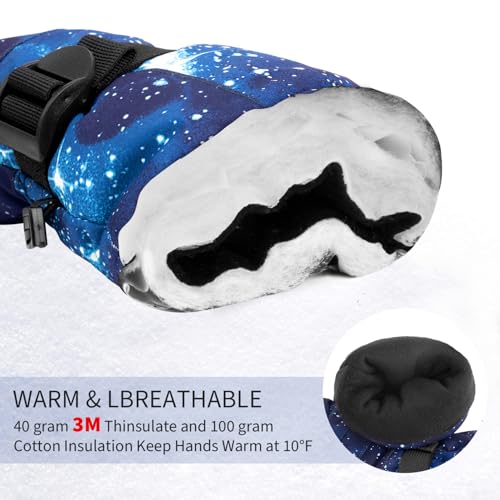BOSONER Snow Gloves, Waterproof Winter Warm Ski, Snow Gloves with Touchscreen for Men, Women & Kids - Image 5