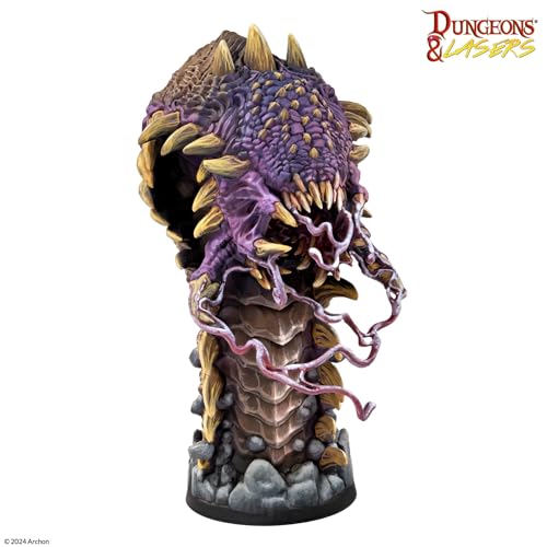 Dungeons & Lasers رعب الرمال ساندويرم من الكثبان دND نموذج كبير مع قاعدة مناظر غير مطلية وغير مجمعة للأعمار من 14 سنة - Image 5