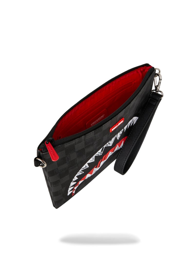 SPRAYGROUND SG SCRIBBLE SHARK CROSSOVER CLUTCH - Image 5