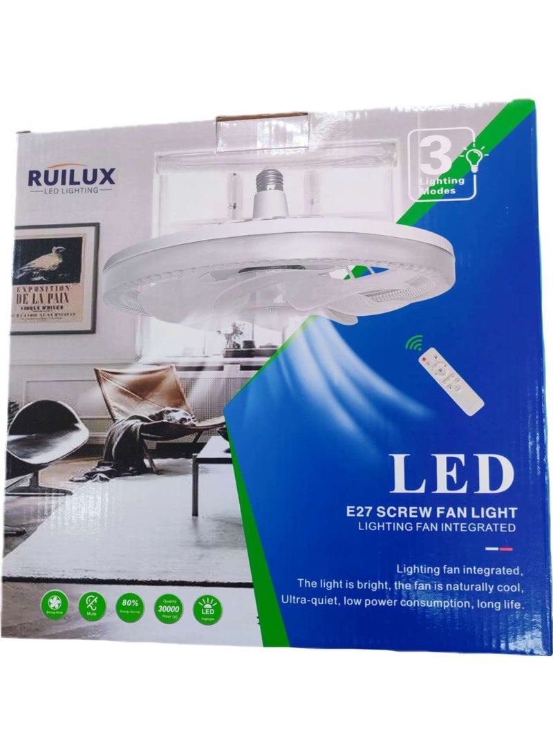 مروحة حاملة بقدرة 45 واط مزودة بإضاءة LED - Image 2