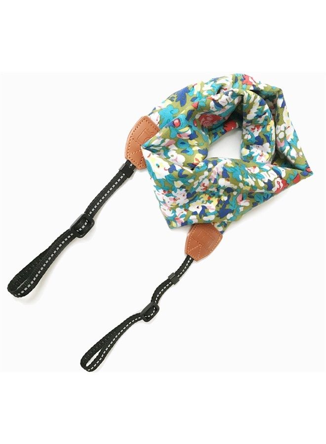 Alled Camera Neck Shoulder Belt Strap, Chevron Scarf Vintage Print Soft Coloful Camera Straps for Women/Men for DSLR/SLR/Nikon/Canon/Sony/Olympus/Samsung/Pentax ETC - Image 4