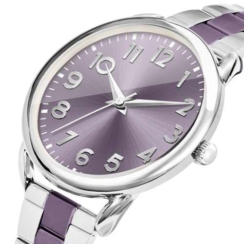 Asan Ge Women Watch Business Classic Stainless Number Quartz Female Watches for Lady Waterproof Easy to Read Fashion Female Wristwatch - Image 5