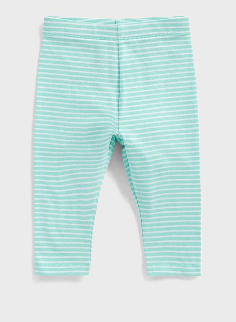 mothercare Mermaid Cove Cropped Leggings - 3 Pack