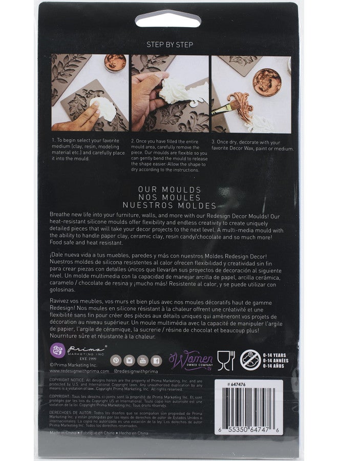 Prima Marketing Redesign Decor Moulds, Aviary 1 Piece - Image 3