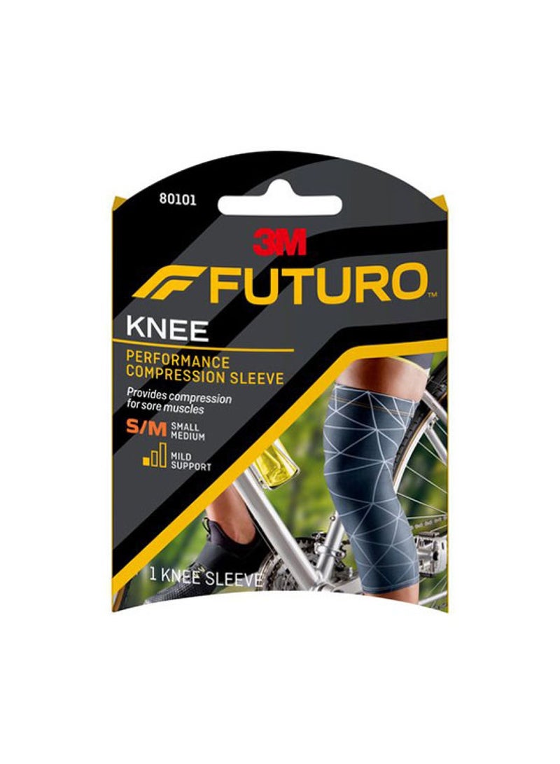 Knee Performance Compression Sleeve 80101, Small, Medium Size, 1 Knee Sleeve