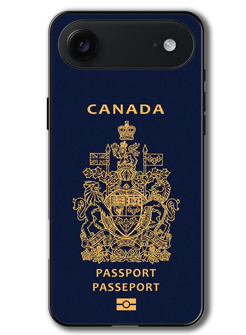 Theodor Case Compatible with Apple iPhone 17 Air 6.5 Inch Protection Shockproof Bumper Cover Canada Passport - Image 1