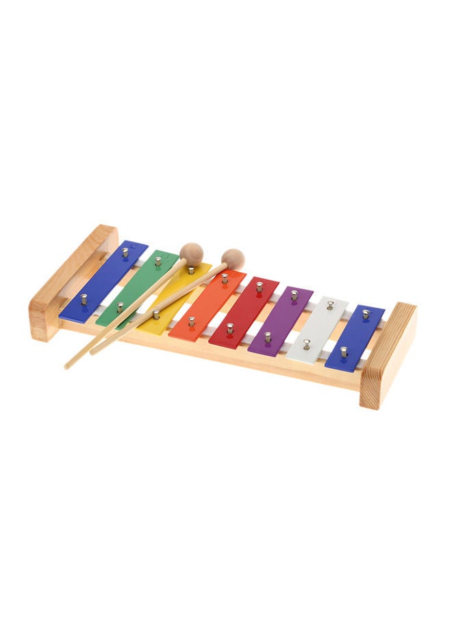 NIBEMINENT 8-Note Wooden Pine Xylophone - Image 2