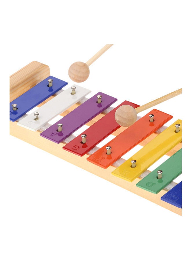 NIBEMINENT 8-Note Wooden Pine Xylophone - Image 4