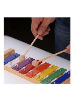 NIBEMINENT 8-Note Wooden Pine Xylophone  - Image 3