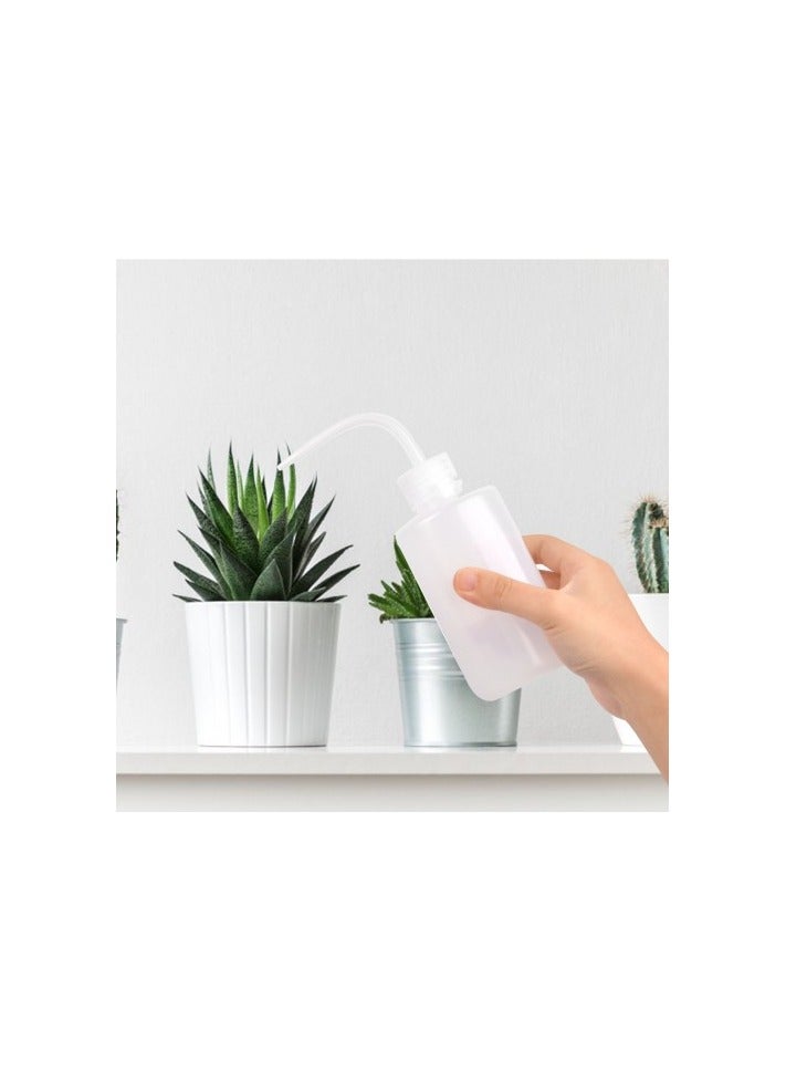 3Pcs 250ml Squeeze Watering Bottles – Transparent Plastic Irrigation Bottle with Curved Nozzle for Succulents, Bonsai, and Indoor Plants - Image 3