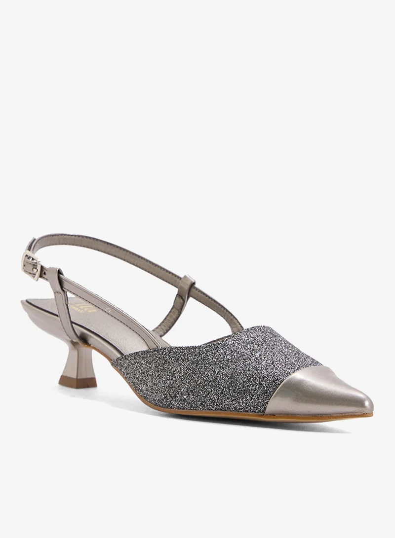 ELLA Sling Back Heeled Pump