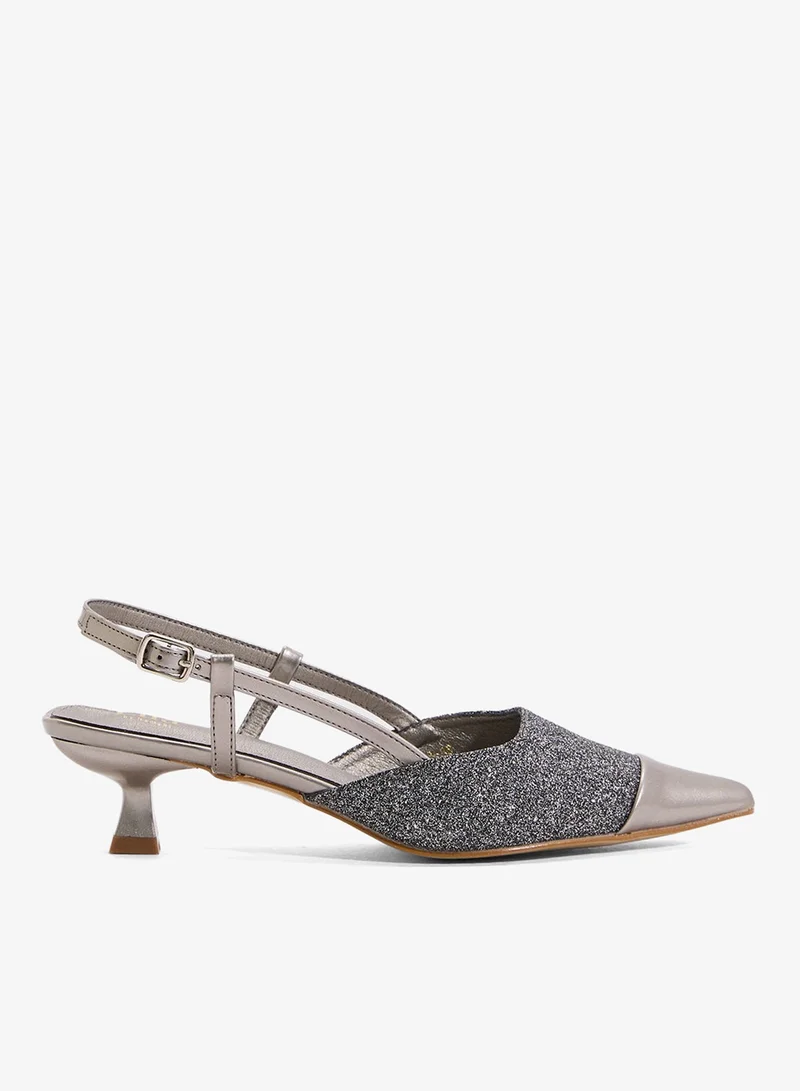 ELLA Sling Back Heeled Pump