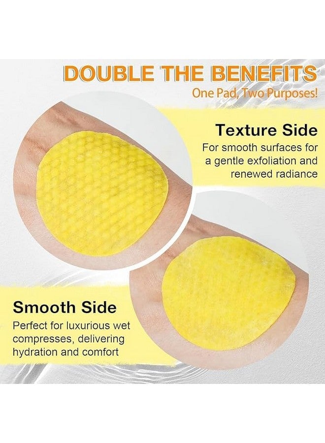 LOMESH Kogic Acid and Turmeric Cleansing Peds, Turmeric Kojic Aeid Lemon Chamomile Peds, Kojic Acid Turmeric Cleansing Pads for Face -60PCS - Image 2