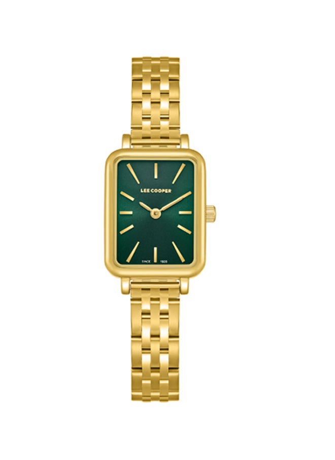 Lee Cooper Women Analog Gold Dial Watch - LC08121.170  - Image 1
