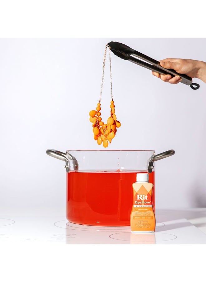 RIT صبغة دايمور السائلة، برتقالي مشمش 7 أونصة سائلة (عبوة من 1) - Image 2