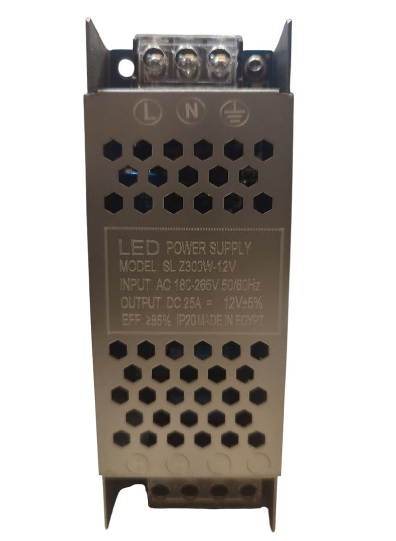 LED Power Supply for LED Profiles – 12V DC, 33–50A Options | IP20, Made in Egypt - Image 4