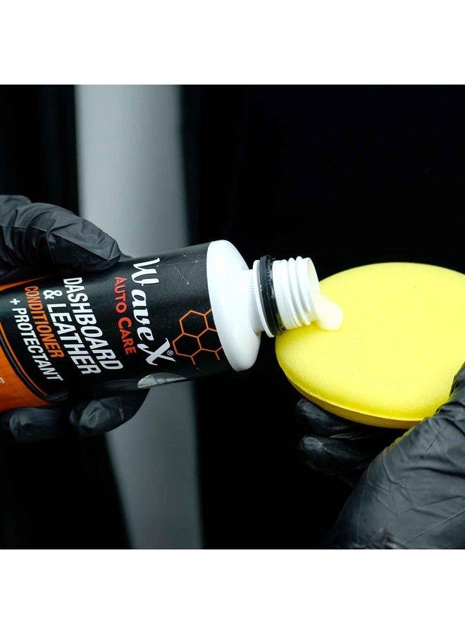 WAVEX Dashboard Polish And Leather Conditioner + Protectant (1L) Car Dashboard Polish | Car Polish For Interior Plastic, Leather, Vinyl & Rubber | Dashboard Polish That Protects, Shines & Conditions - Image 3