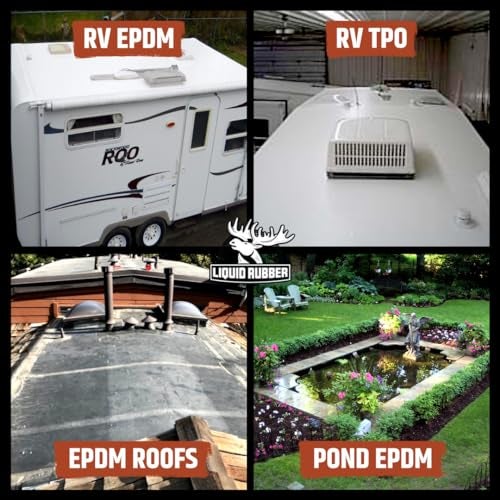 Liquid Rubber EPDM Primer - Weatherseal Camper and Trailer Roofing Coating - Weatherseal Camper and Trailer Roofing Coating 1 Gallon - Image 5