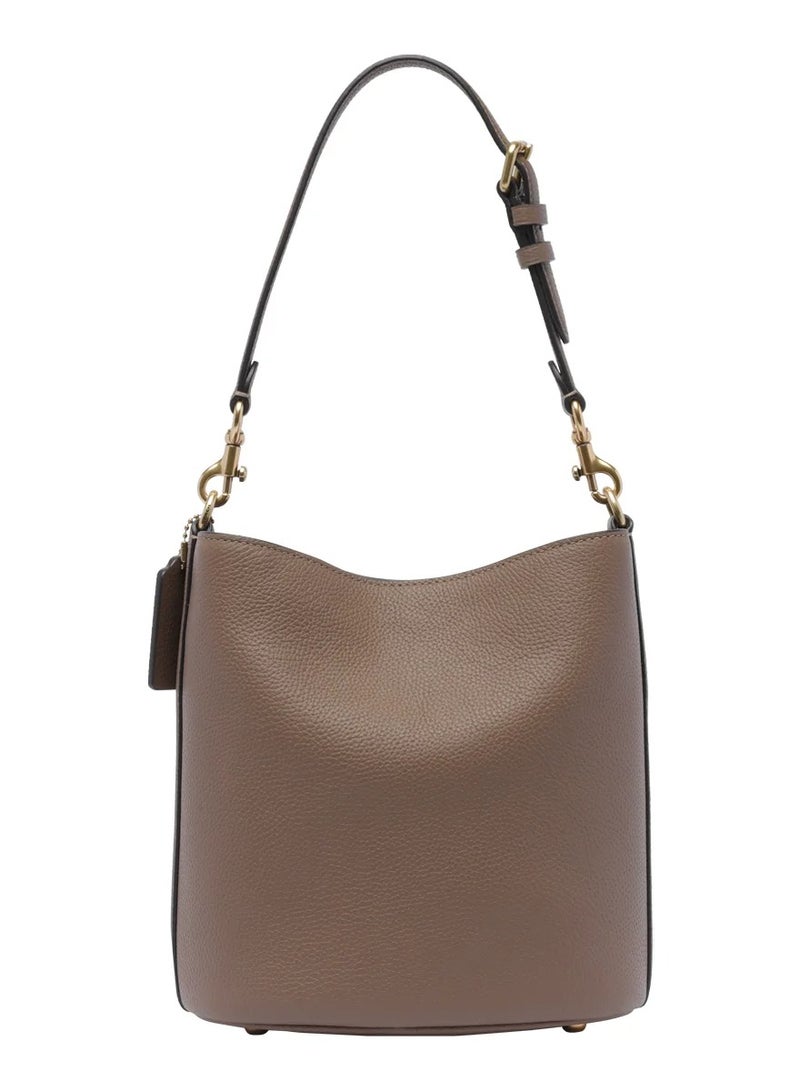 كوتش اوت ليت حقيبة دلو ناعمة من COACH Willow مقاس 19 - Image 4