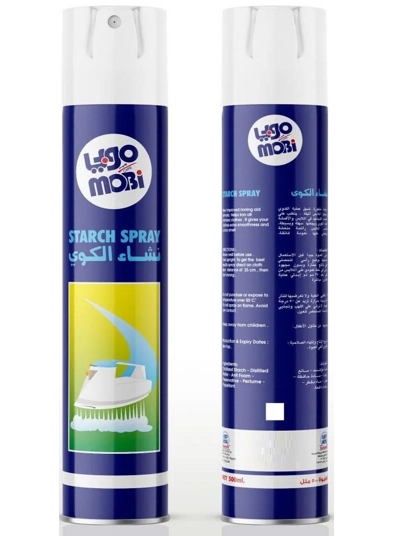 MOBi Fabric Starch Spray 500ml - Image 1