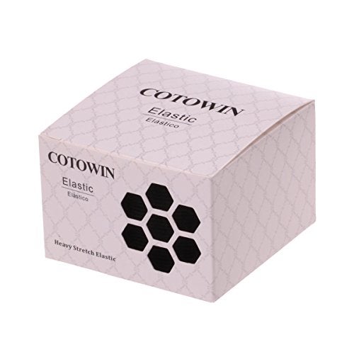 COTOWIN 2-inch Black Plush Elastic,Soft Comfortable Sewing Elastic - 3 Yards - Image 2