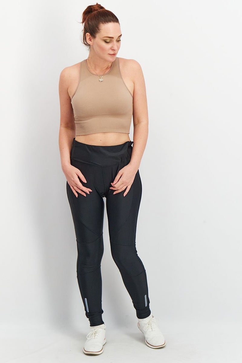 Tchibo Women Sportswear Fit Pull On Outdoor Pants, Black - Image 3