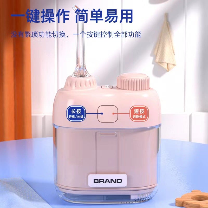 Supply Portable Dental Flusher Compact Water Floss Small Square Dental Scaler Intelligent Mini Dental Scaler - Image 4