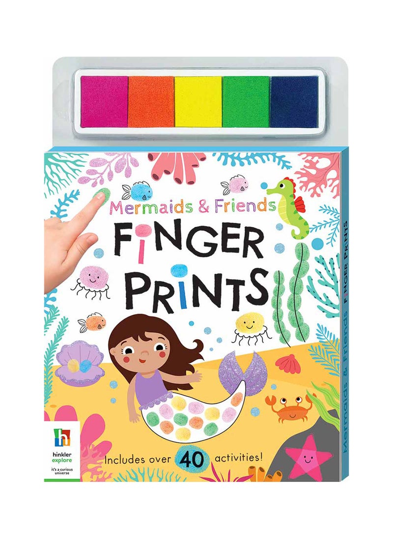 Hinkler Mermaids & Friends Finger Prints Kit - Image 2