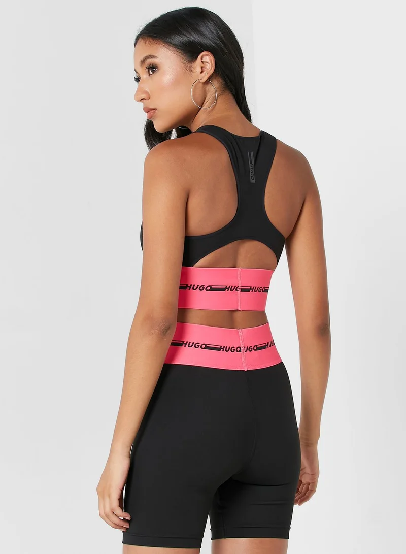 HUGO Knitted Crop Top
