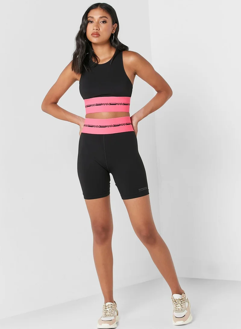 HUGO Knitted Crop Top