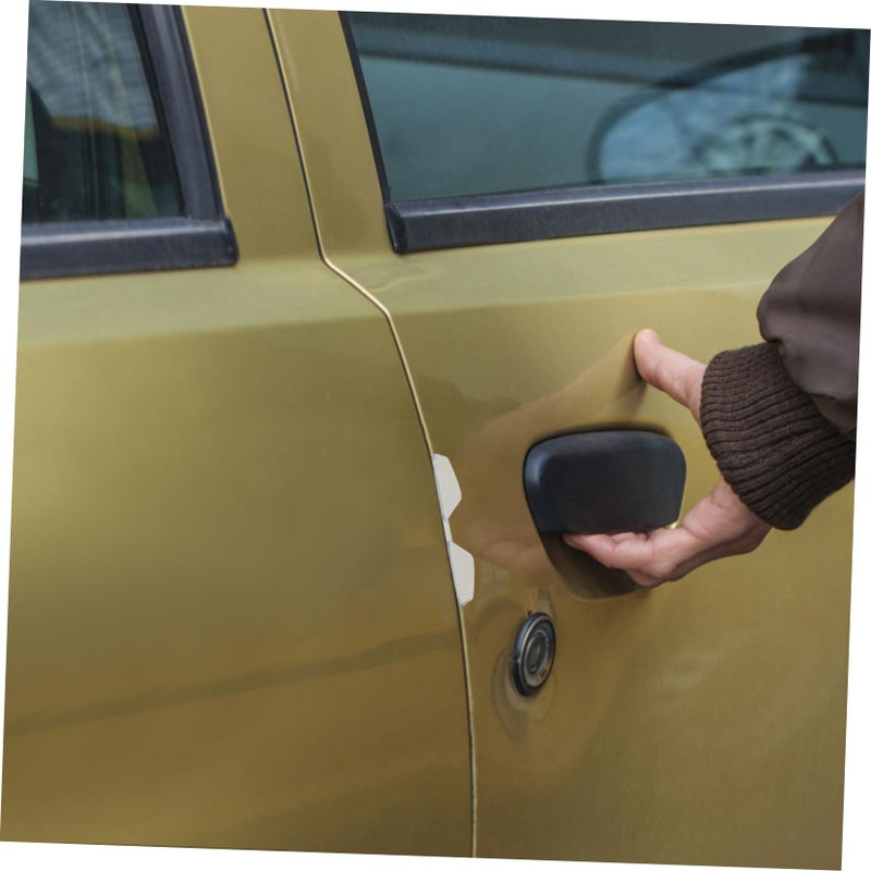 4Pcs Transparent Car Door Edge Protectors Anti Collision Scratch Resistant Corner Guards - Image 5