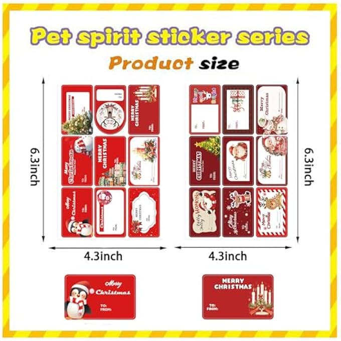 8PCS CHILDREN'S CHRISTMAS STICKERS DIY NOTEBOOKS SMALL CARDS PHONE CASE DECORATION SANTA CLAUS JIGSAW NOTEBOOKS - Image 5