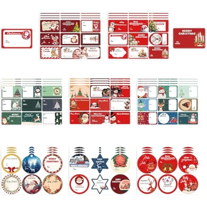 8PCS CHILDREN'S CHRISTMAS STICKERS DIY NOTEBOOKS SMALL CARDS PHONE CASE DECORATION SANTA CLAUS JIGSAW NOTEBOOKS - Image 4