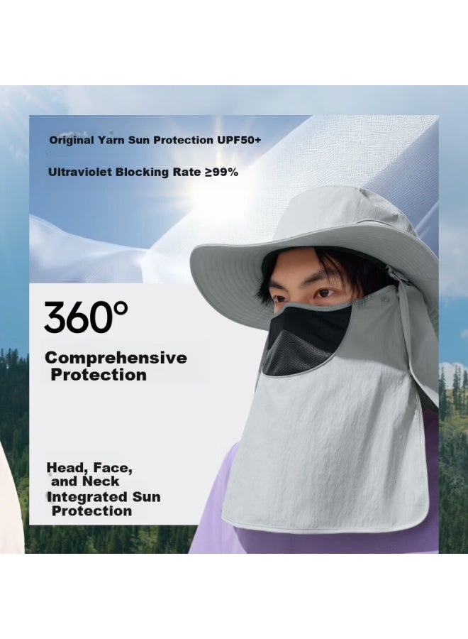 Beneunder Sun Protection Hat For Men And Women Full Face Sunshade Mask Fisherman Hat Fishing Hat Mountaineering Hat Sun Hat - Image 1
