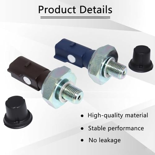 KEJSTED 2 PCS Engine Oil Pressure Sensor Sender Brown & Blue Switch Set Compatible with Audi A3 A4 A5 A6 Q5 Q7 TT VW EOS Jetta Golf GTI CC Passat Beetle 04E919081A 038919081K - Image 3