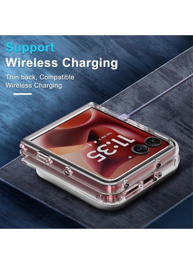 for Motorola Razr 60 Ultra / Razr Ultra 2025 Case, Ultra-Thin Slim Fit Hard Back Cover, Soft Edge,Transparent - Image 5