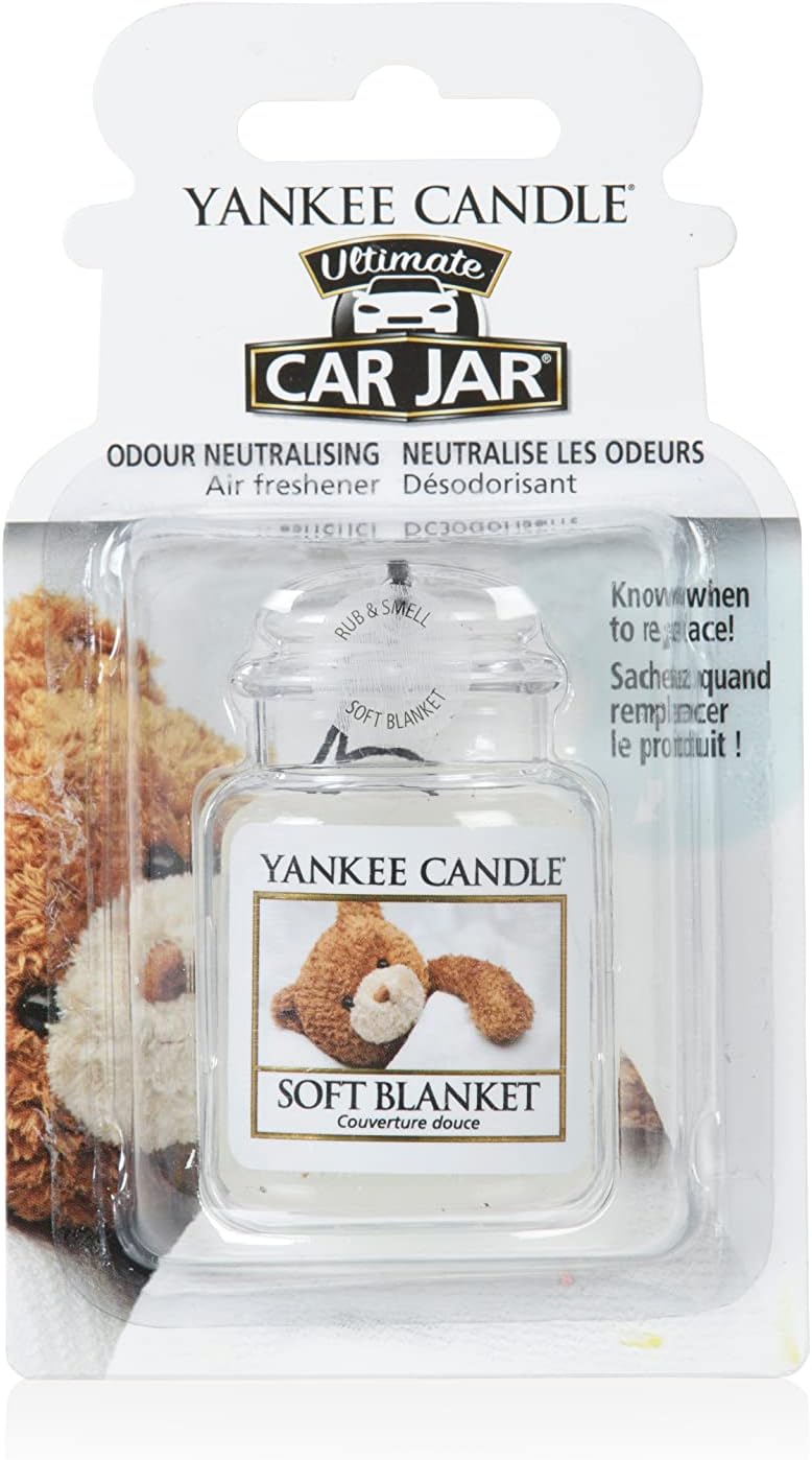 YANKEE CANDLE جرة السيارة المعطرة - بطانية ناعمة - Image 1