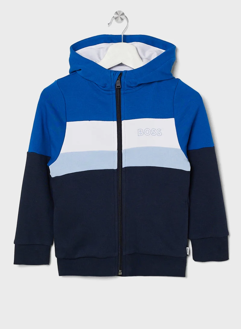 بوس Kids Logo Polo