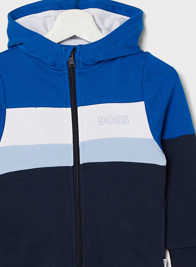 بوس Kids Logo Polo