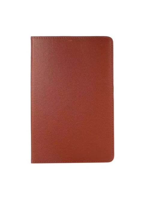 360 Rotating Litchi Grain Pattern Leather Case For Tab Full Series 7/8/9.7/10.1/10.5 Tablets-Color:Brown-Applicable Model:Tab S 10.5 T800/T805