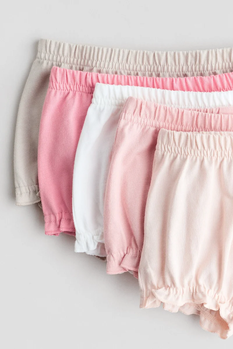 H&M 5-pack cotton jersey bloomers