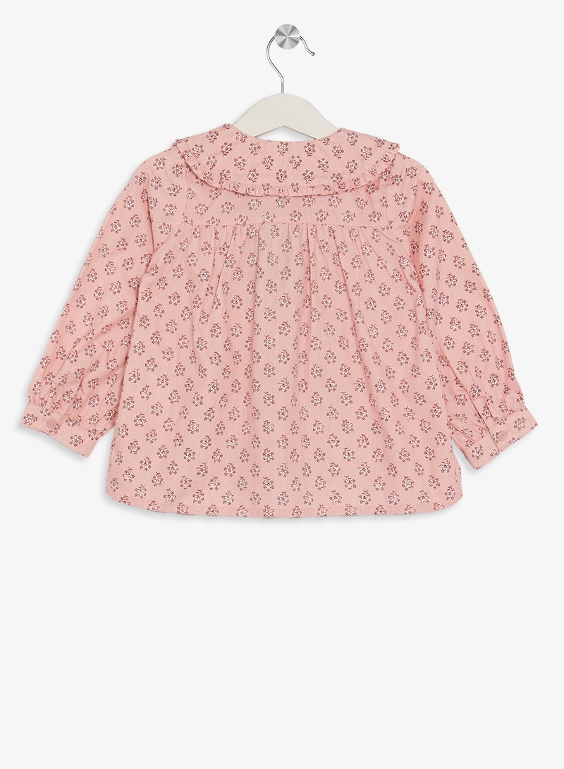 ريبلز مع نمشي طقم بناتي قطعتين بطبعة شاملة - Image 3