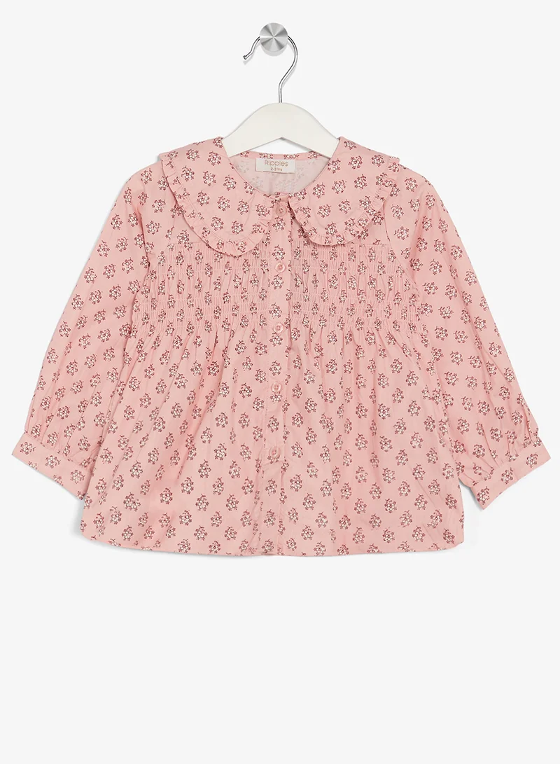 Ripples Girls 2Pcs Sets With All Over Print