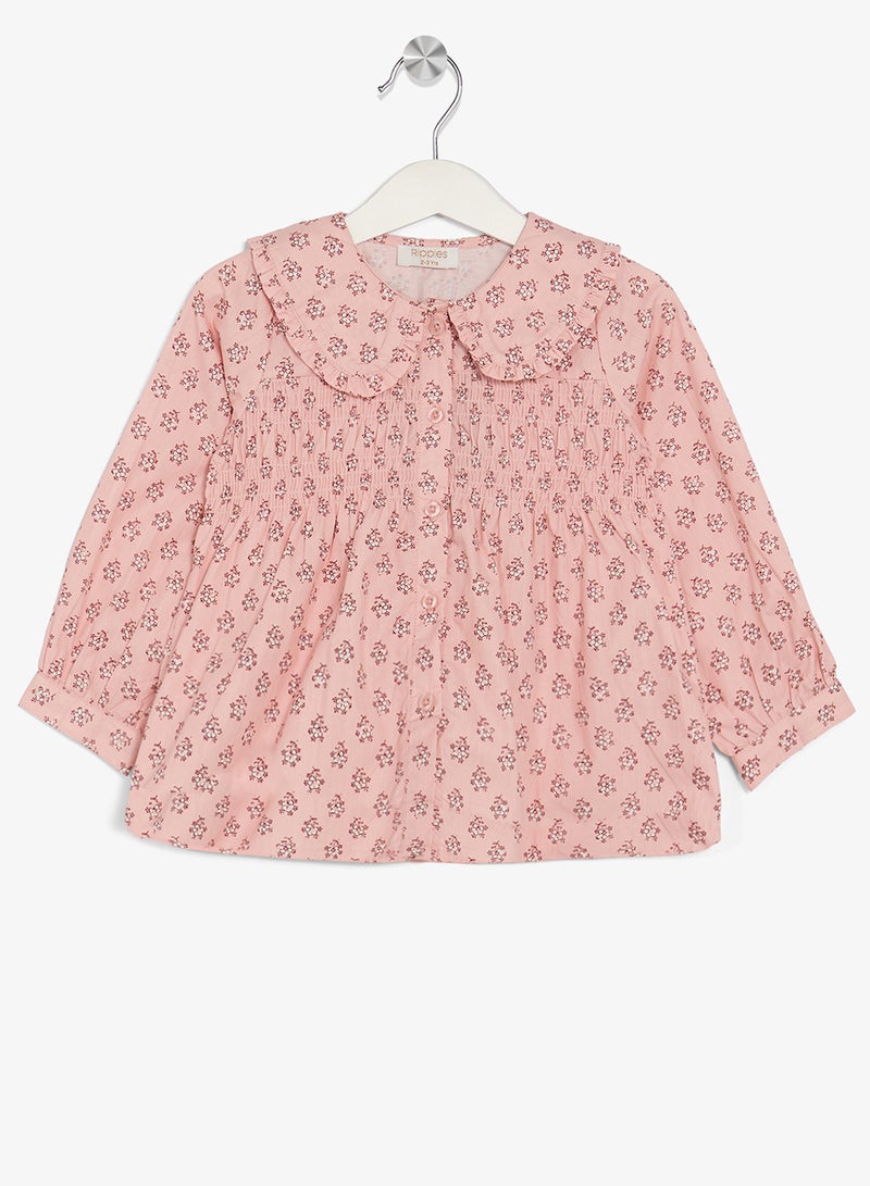 ريبلز مع نمشي طقم بناتي قطعتين بطبعة شاملة - Image 2