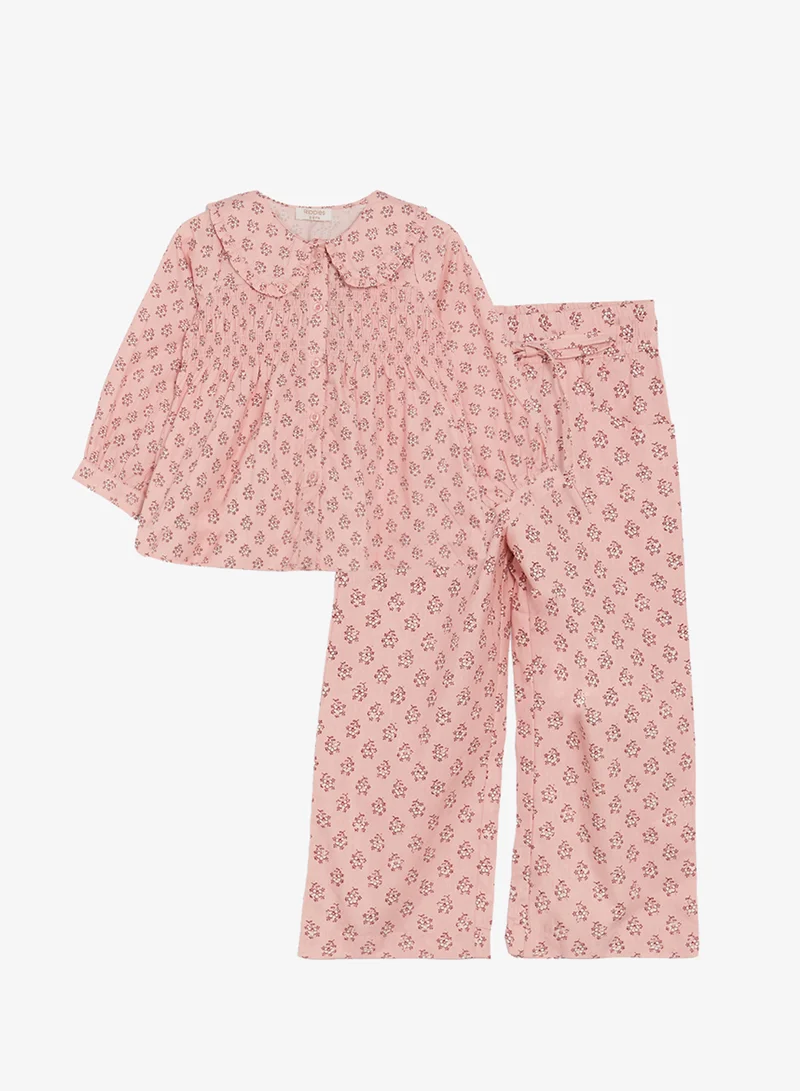 Ripples Girls 2Pcs Sets With All Over Print
