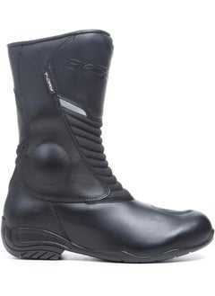 TCX Boots Tcx Ladies Lady Aura Plus Wpladies Motorcycle Boots Waterproof Women'S Touring Boots With T-Dry Membrane Leather Upper Elastic Zip And Velcro Fastening  - Image 2