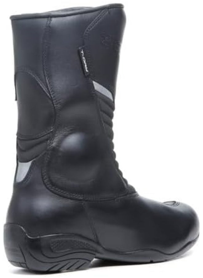 TCX Boots Tcx Ladies Lady Aura Plus Wpladies Motorcycle Boots Waterproof Women'S Touring Boots With T-Dry Membrane Leather Upper Elastic Zip And Velcro Fastening  - Image 3