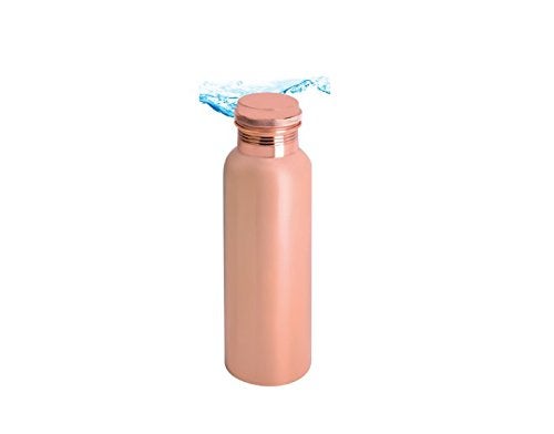 smart serve Smartserve Ideal Copper Water Bottle Leak proof 1L Set of 1  - Image 4