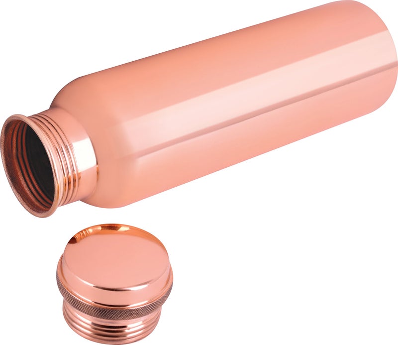 smart serve Smartserve Ideal Copper Water Bottle Leak proof 1L Set of 1  - Image 3
