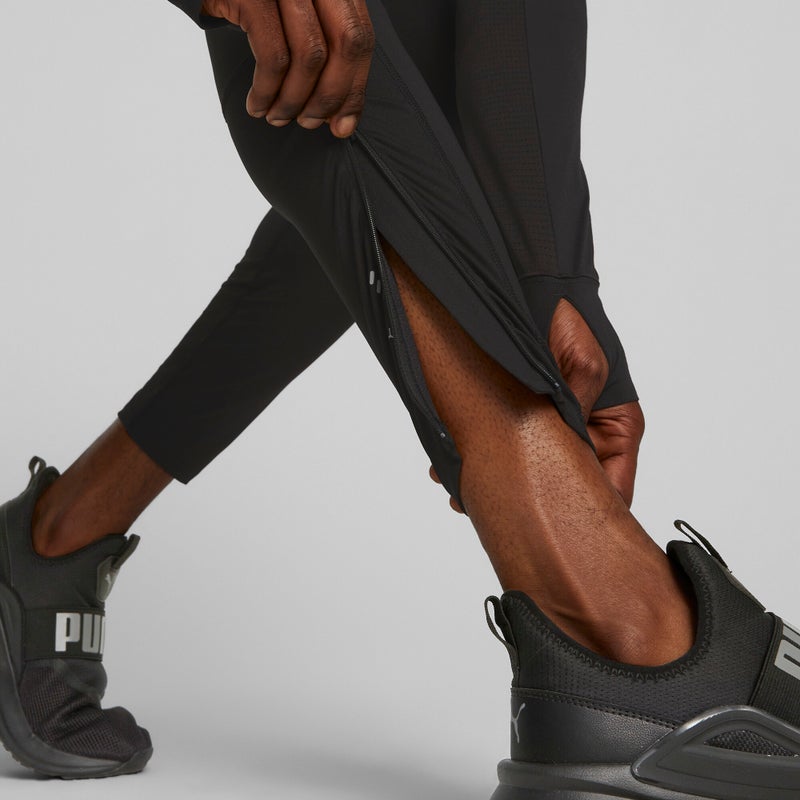 PUMA RUN FAVOURITE Mens Black Running Tights - Image 5